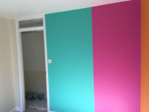 K and M Decorating Painted Childs Bedroom Faygate