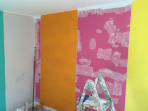 K and M Decorating Painted Childs Bedroom Faygate