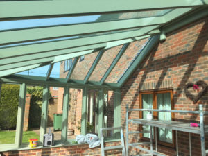 K and M Decorating Conservatory Horsham