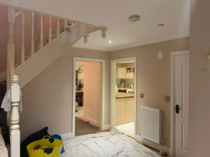 K and M Decorating Hall Stair Landing Southwater