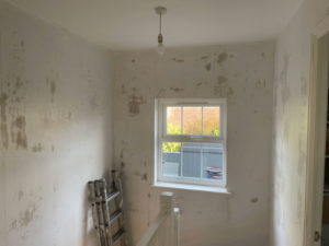 K and M Decorating Hall Stairs Landing Horsham