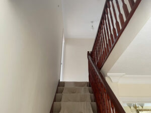 K and M Decorating Hall Stairs Landing Horsham