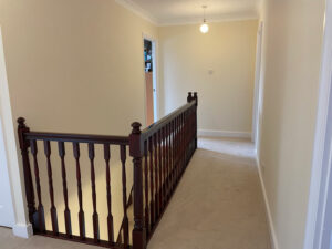 K and M Decorating Hall Stairs Landing Horsham